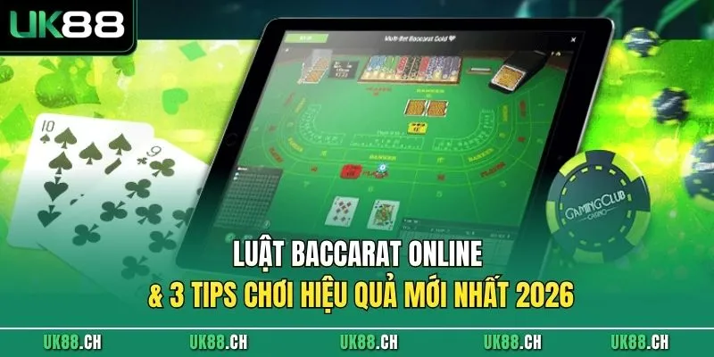 Luật Baccarat Online & 3 Tips Chơi Hiệu Quả Mới Nhất 2026