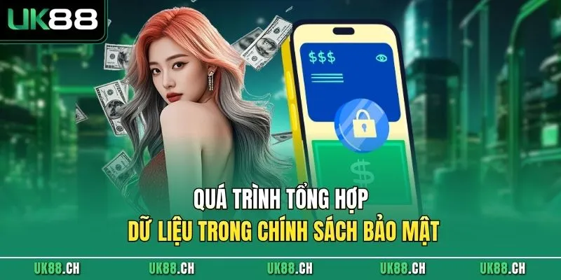 Quá trình tổng hợp dữ liệu trong chính sách bảo mật